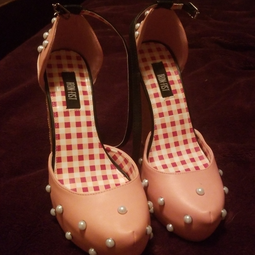 Iron Fist Peaches and Cream Heels